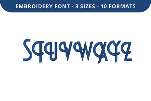Anders Font S to Z: A Seasonal Embroidery Font Review