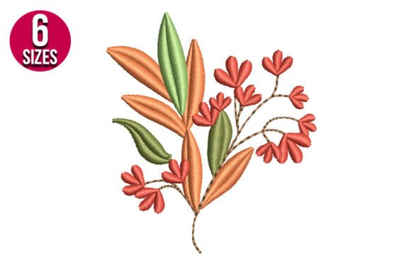 Autumn Flower Bunch: A Smart Choice for Small Business Embroidery