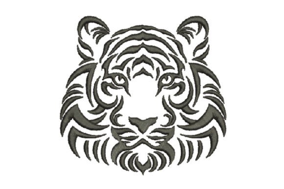 Black Tiger Head Embroidery Review