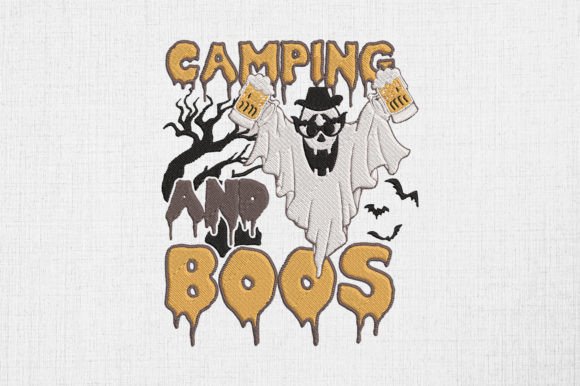 Camping Halloween Camping and Boos