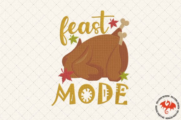 Feast Mode: A Warm, Lively Thanksgiving Embroidery Design That Stitches With Confidence
