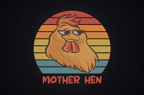 Funny Mama Hen Chicken Mom Mother's Day