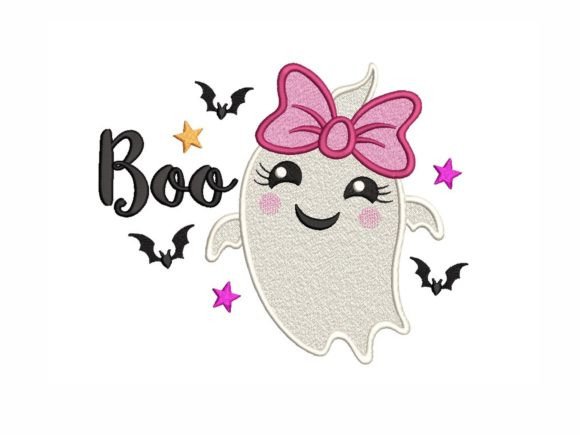 Little Boo: A Seasonal Embroidery Gem