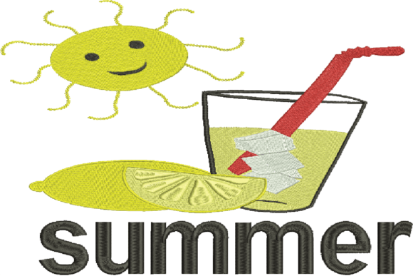Summer Design: A Craft Fair-Ready Embroidery File