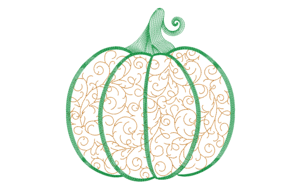 Vintage Pumpkin: A Seasonal Embroidery Review